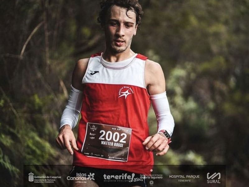 matteo rossi secondo alle canarie
